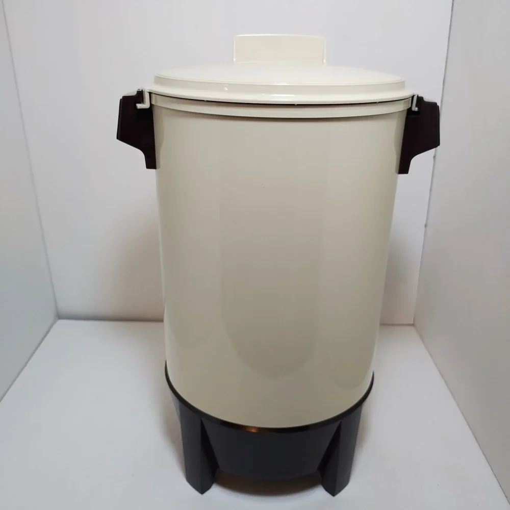Vintage West Bend Party Perk 12-30 Cup Automatic Coffee Maker Percolator Urn